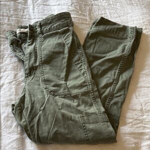 Madewell Olive Green Cargo Pants